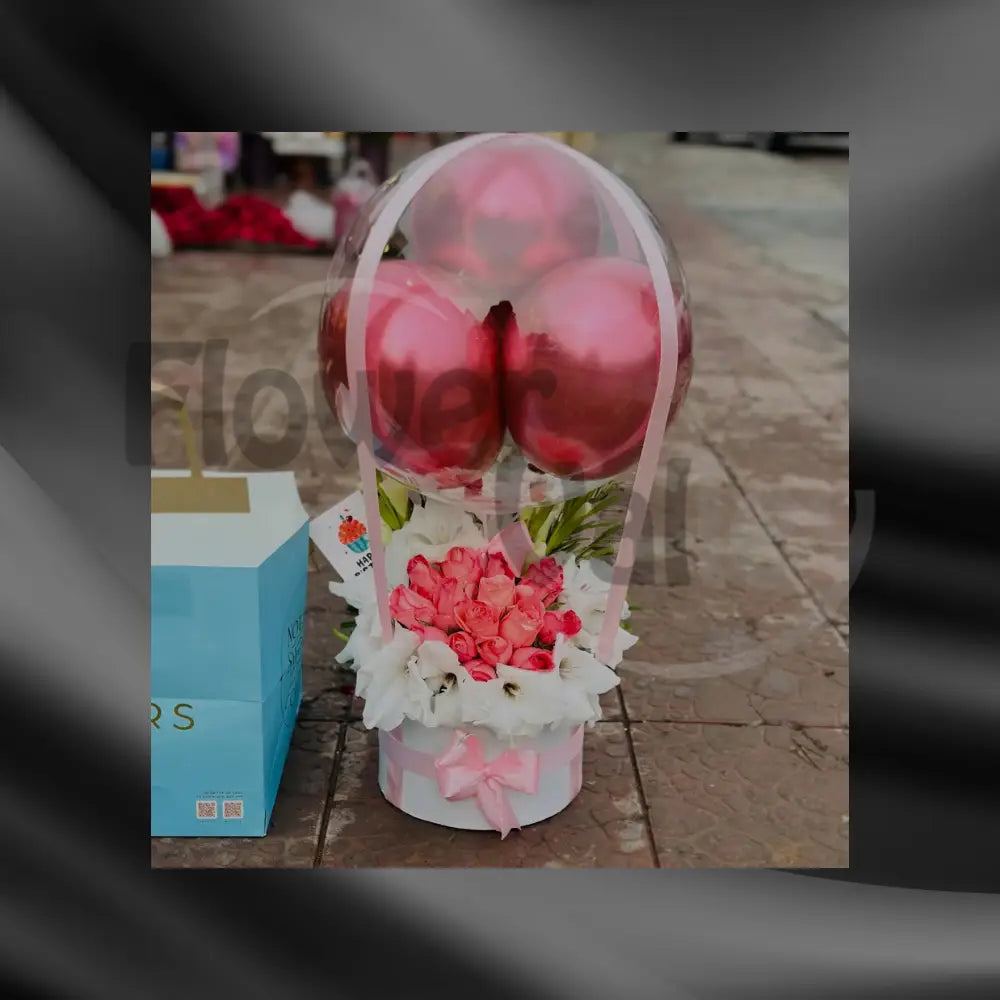 Blushing Matriarch Balloon Bouquet