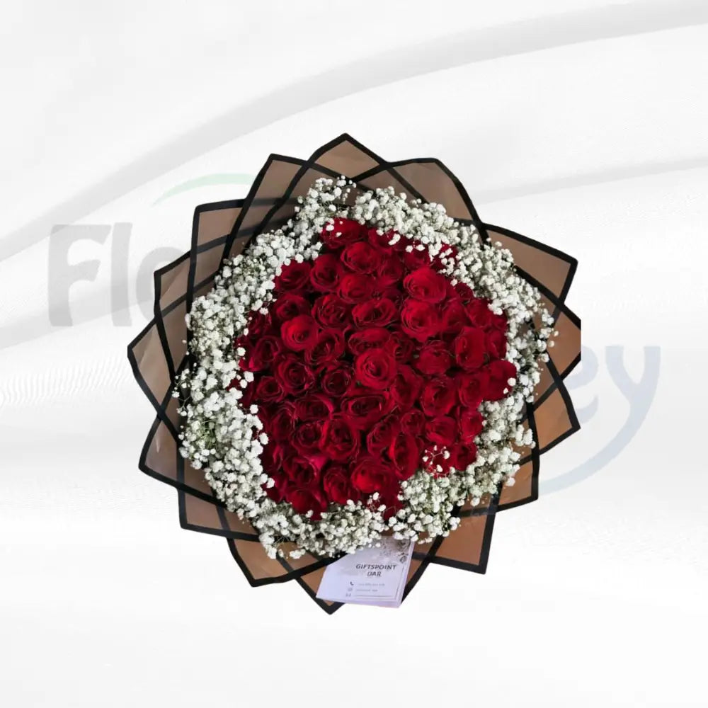 Scarlet Halo Luxury Bouquet